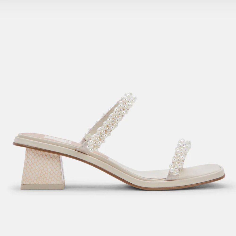 Ivory River Pearl Low Block Heels